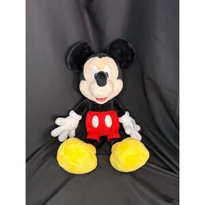 Large Mickey Mouse Plush Stuffed Toy 21"